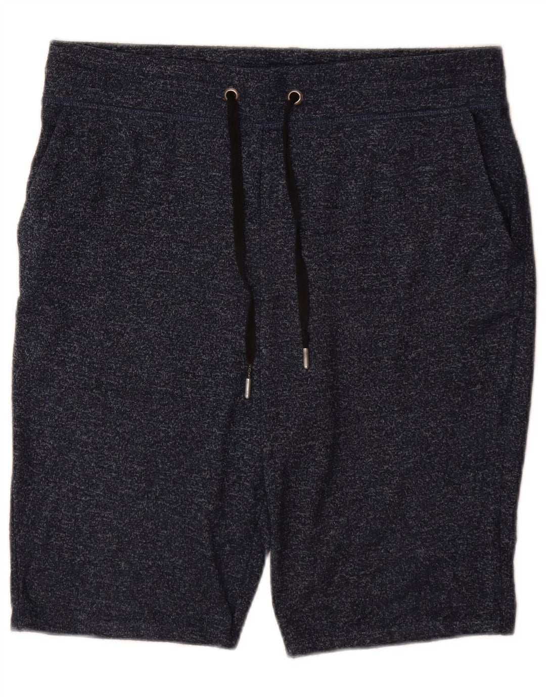 Marks & Spencer Pantalones cortos deportivos para mujer UK 44 Grande Poliéster moteado azul marino