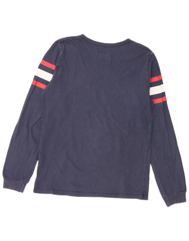 LEVI'S Camiseta gráfica para niño manga larga 15-16 años Azul marino Colorblock