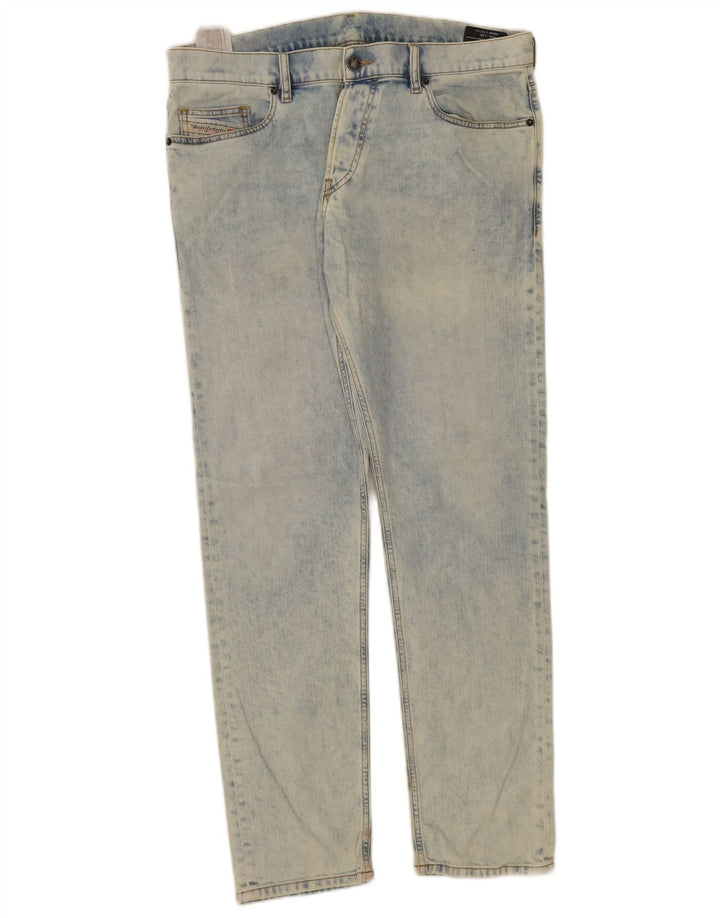 Diesel Hombre D-Luster Stretch Slim Jeans W36 L32 Algodón Azul