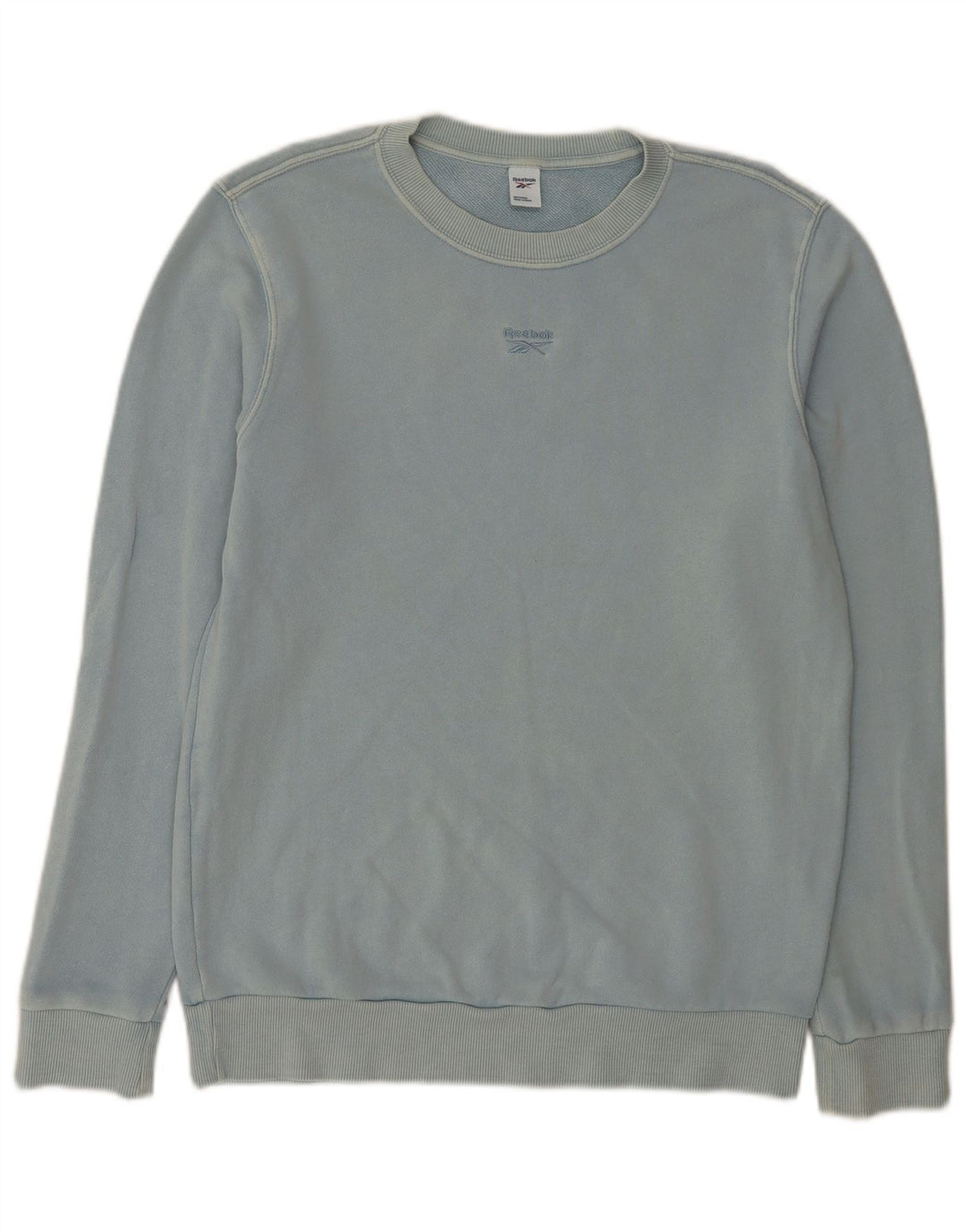 Reebok - Sudadera para mujer (talla 40), color azul medio