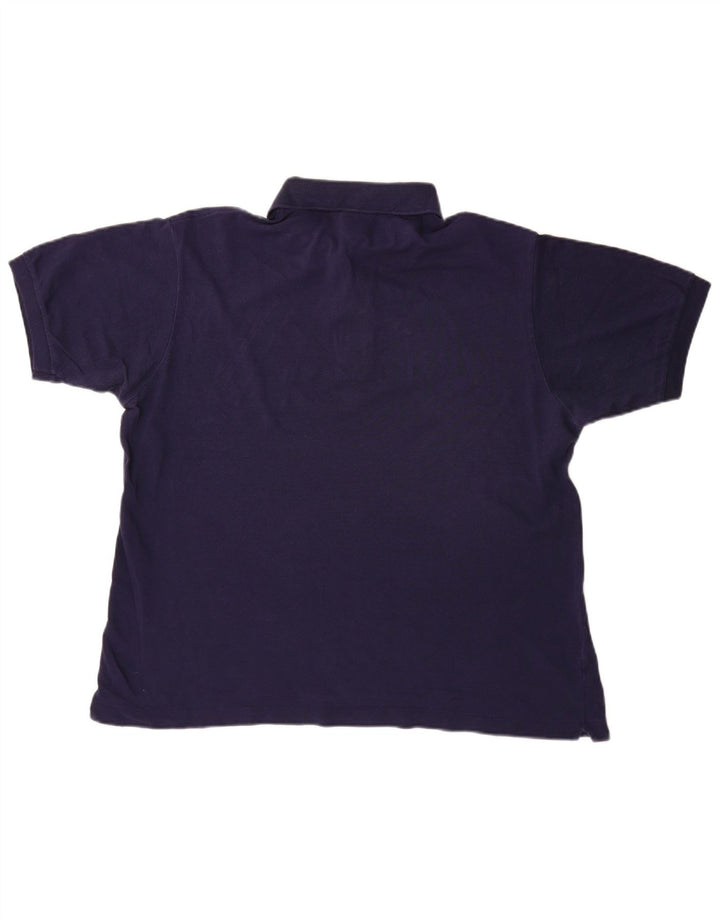 Polo Lacoste para hombre talla 5 grande algodón azul marino