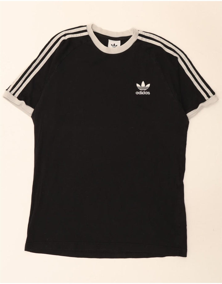 Camiseta Adidas Hombre Top Medium Negro Algodón