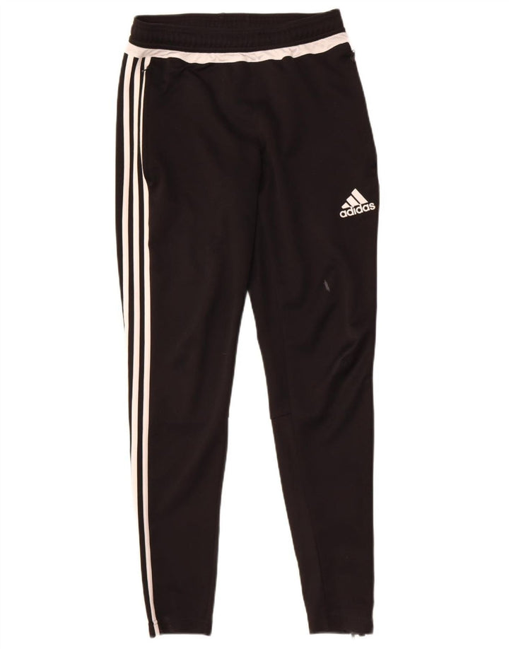 Adidas Hombre Climacool Chándal Pantalones Pequeños Negro Colorblock Poliéster
