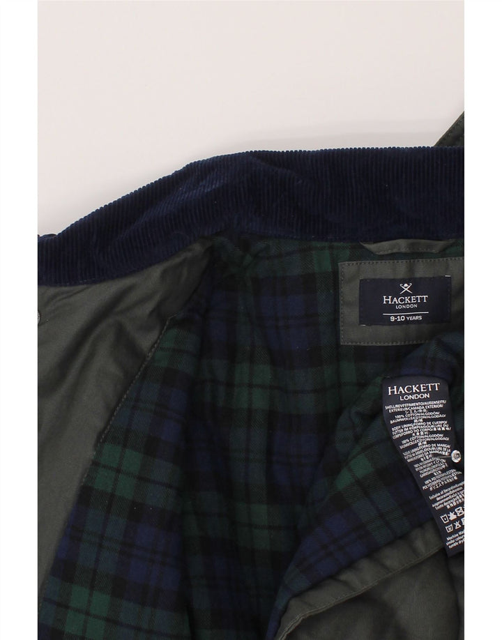 Hackett Chaqueta Cortavientos para Niños 9-10 Años Gris Algodón