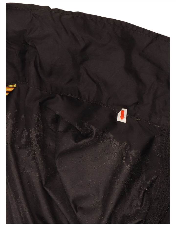K-Way Chaqueta impermeable con capucha para hombre UK 38 Medium Black