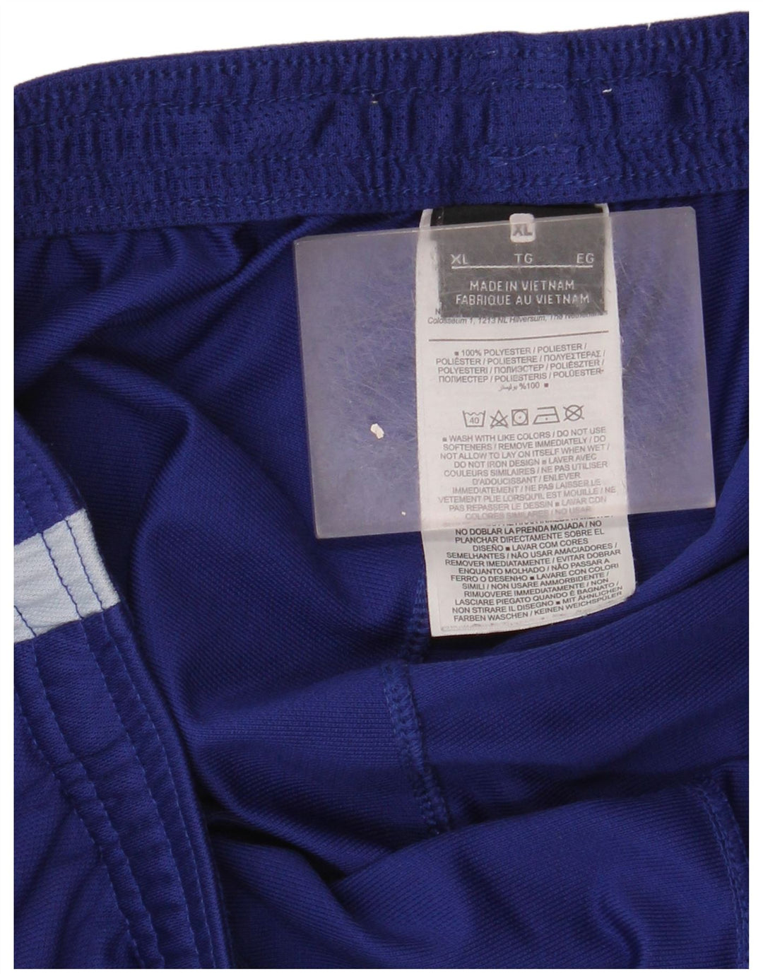 Pantalón de chándal Nike Hombre XL Azul Colorblock Poliéster