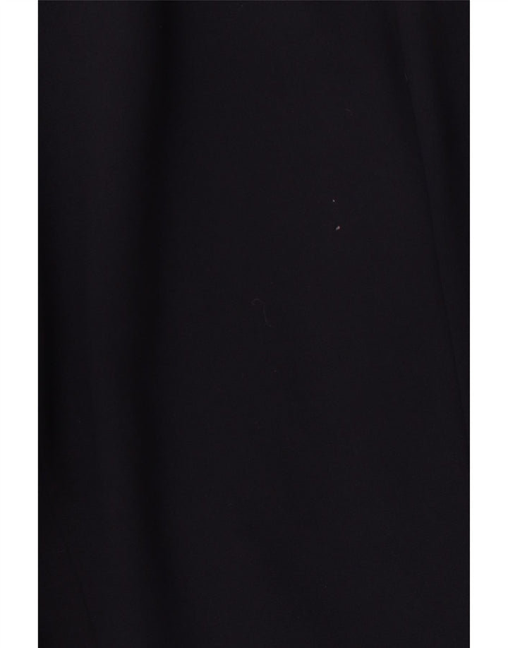 LAURA ASHLEY Chaqueta tipo blazer de 4 botones para mujer UK 46 Grande Viscosa azul marino