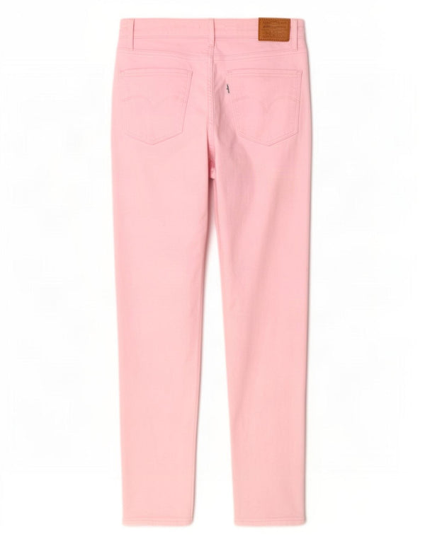 Levi's Vaqueros pitillo de talle alto 721 para mujer W29 L26 Algodón rosa