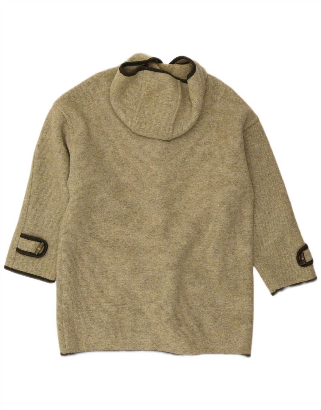 GIESSWEIN Suéter tipo cárdigan con capucha para mujer Reino Unido 14 Grande Verde Fair Isle