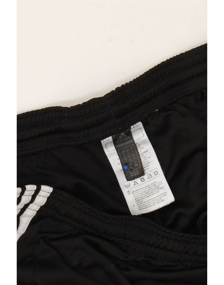 Adidas - Pantalones cortos deportivos Aeroready para hombre, tamaño grande, poliéster negro