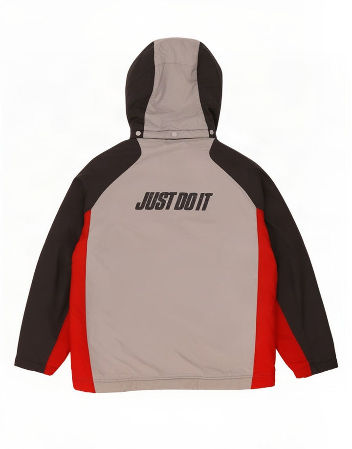 Nike - Chaqueta cortavientos para niños, talla grande, multicolor, 12-13 años