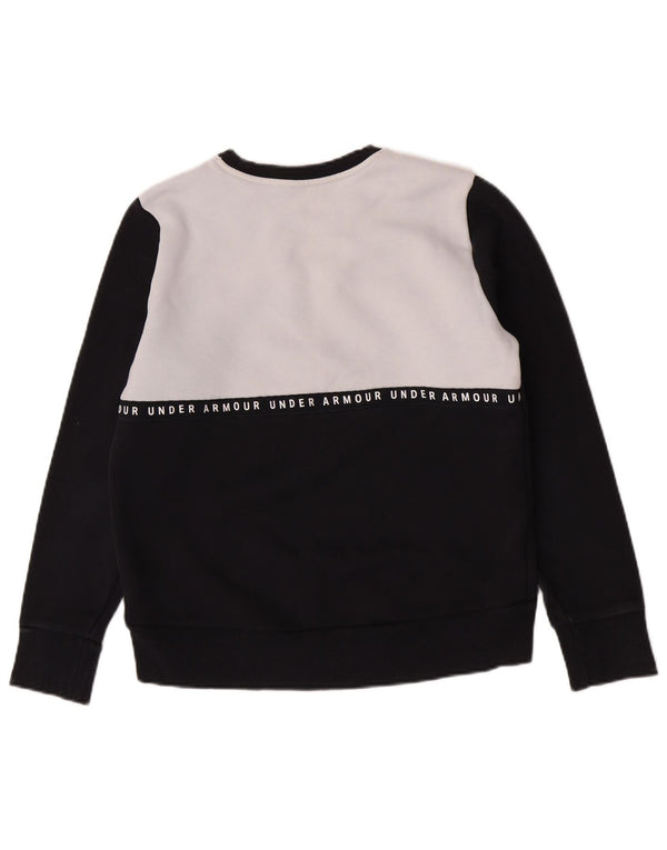 Under Armour Sudadera tipo jersey para mujer UK 44 Medium Black Colourblock