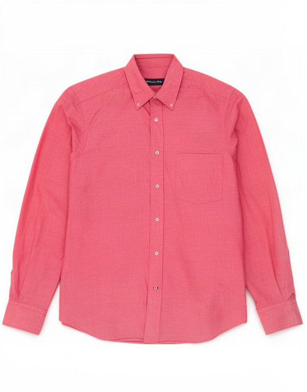 Camisa Massimo Dutti Hombre Rosa Mediano