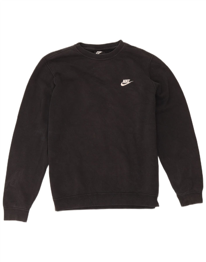 Nike Hombre Sudadera Jumper Medium Negro Algodón
