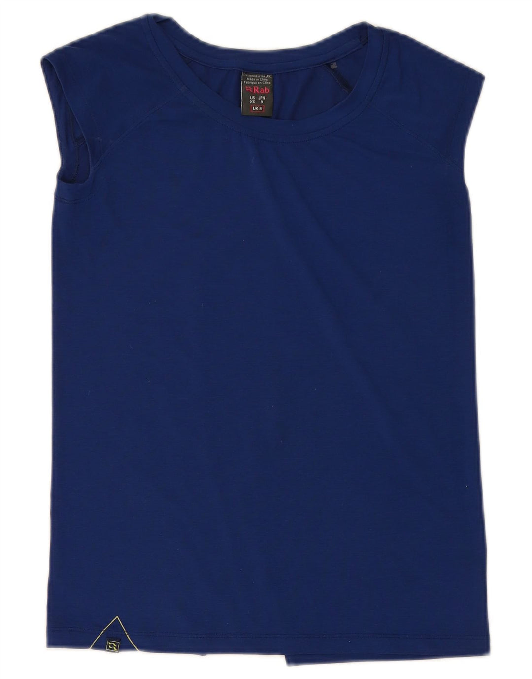 RAB Camiseta sin mangas para mujer UK 8 Small Azul marino