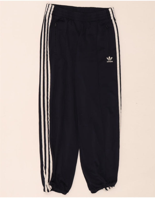 Adidas Pantalones de chándal para mujer Joggers UK 10 Small Azul marino Poliéster