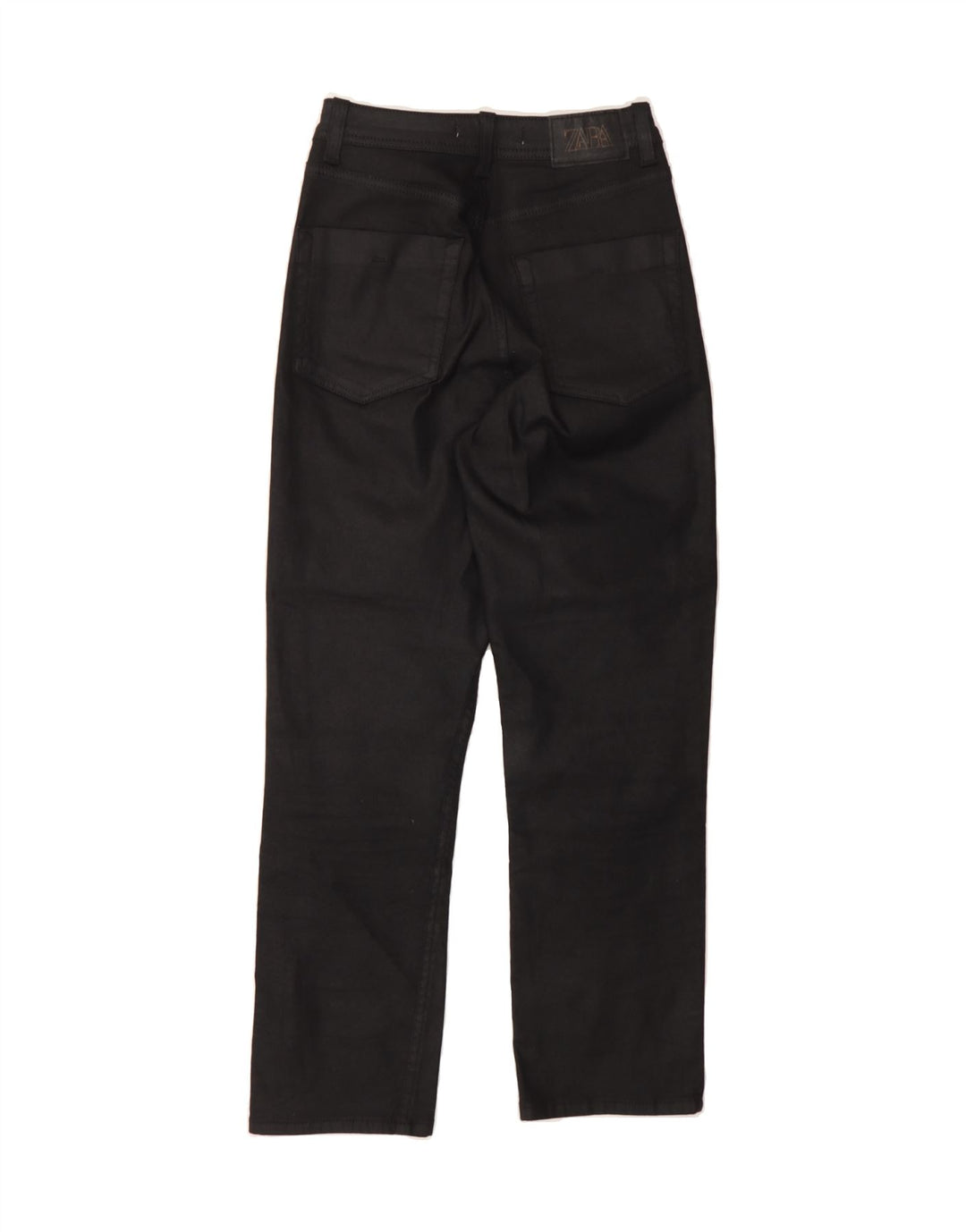 ZARA Womens Straight Jeans US 6 Medium W28 L26 Black Vintage Zara and Second-Hand Zara from Messina Hembry 