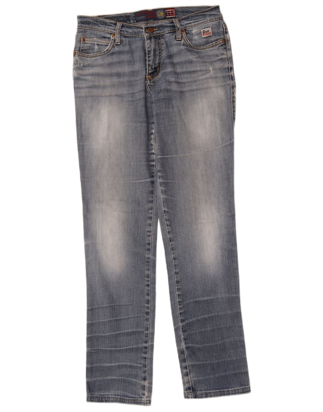 Vaqueros ajustados para mujer Roy Rogers W30 L31 Azul