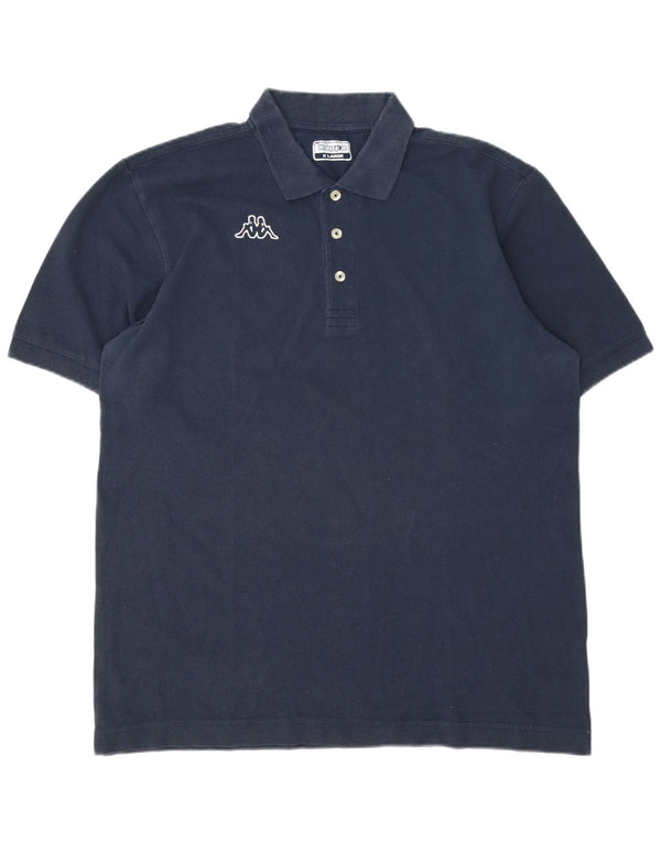 Polo Kappa Hombre XL Azul Marino