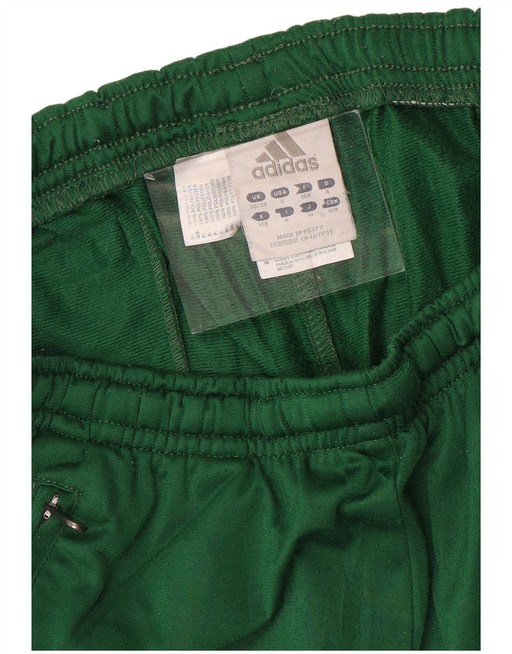 ADIDAS Pantalones de chándal para hombre UK 36/38 Small Verde Poliéster