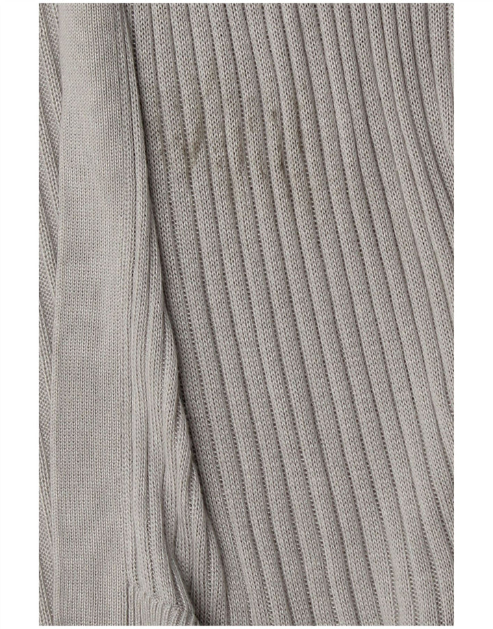 Oasis Suéter Cárdigan Abierto Largo para Mujer UK 44 Viscosa Gris Medio