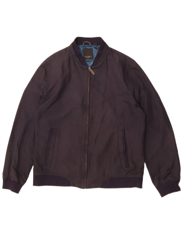 Chaqueta bomber para mujer Ted Baker Talla 5 XL Poliéster azul marino
