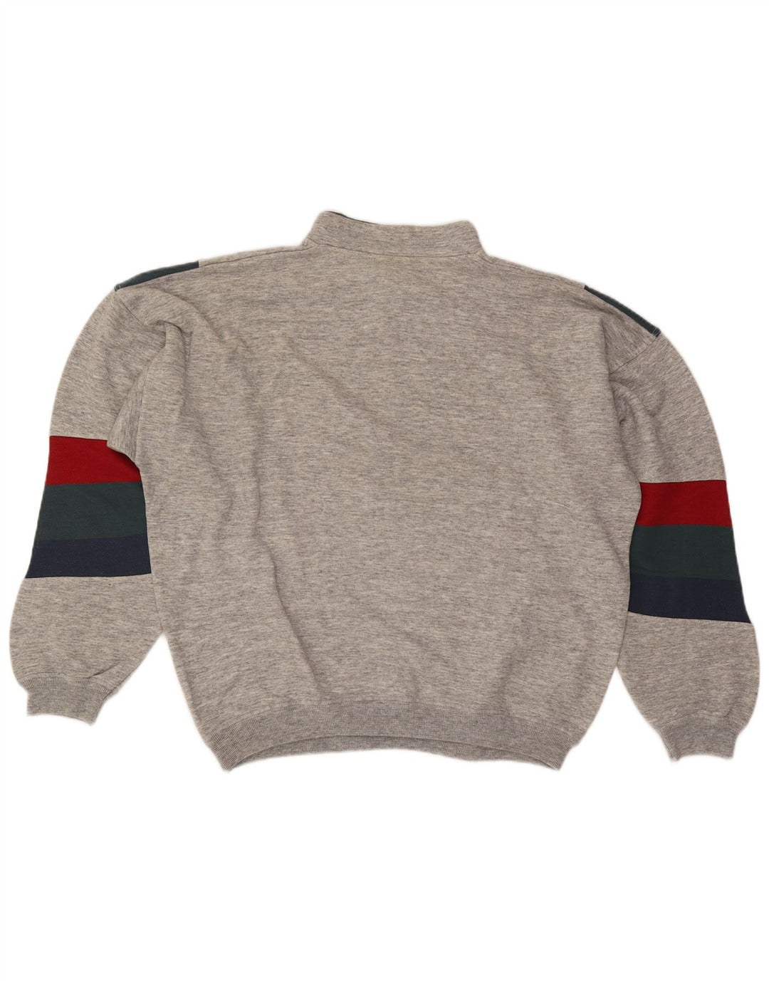 Polo Norte Hombre Sudadera Con Cremallera Y Cuello Jersey XL Gris Colorblock