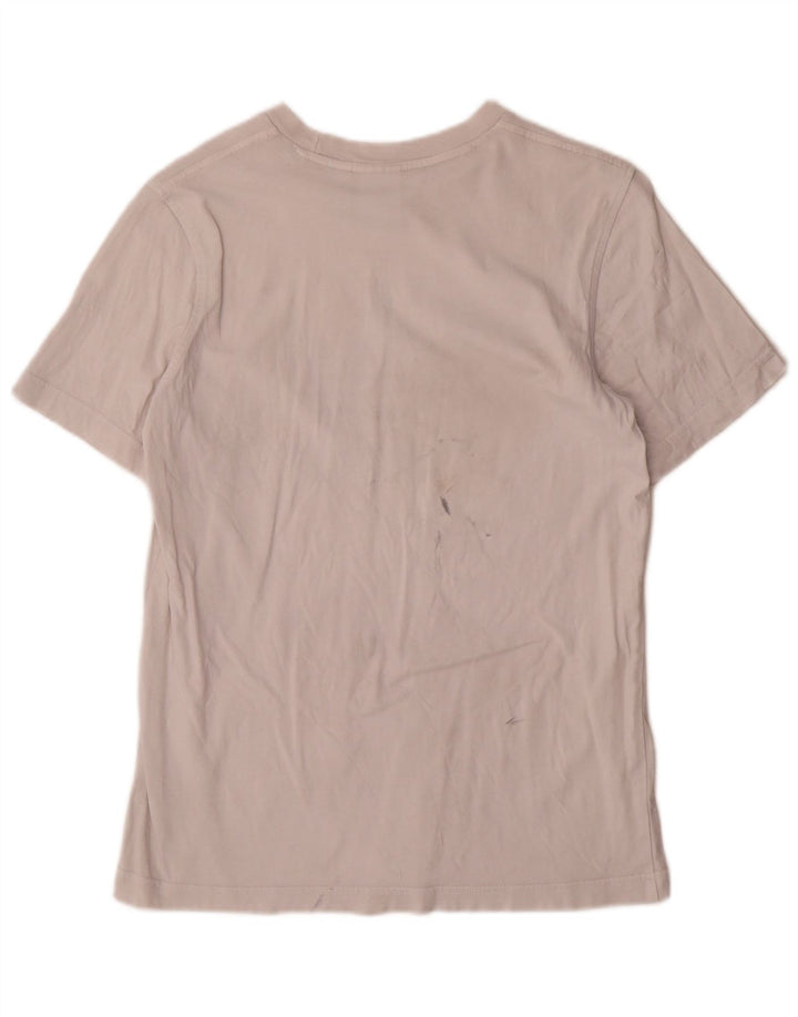 Adidas - Camiseta gráfica para hombre, talla pequeña, color blanco