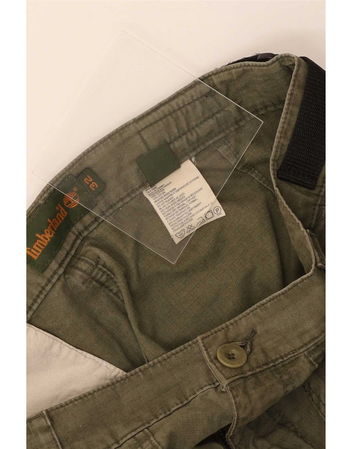 Timberland Bermudas Cargo para Hombre W32 Algodón Caqui Medio