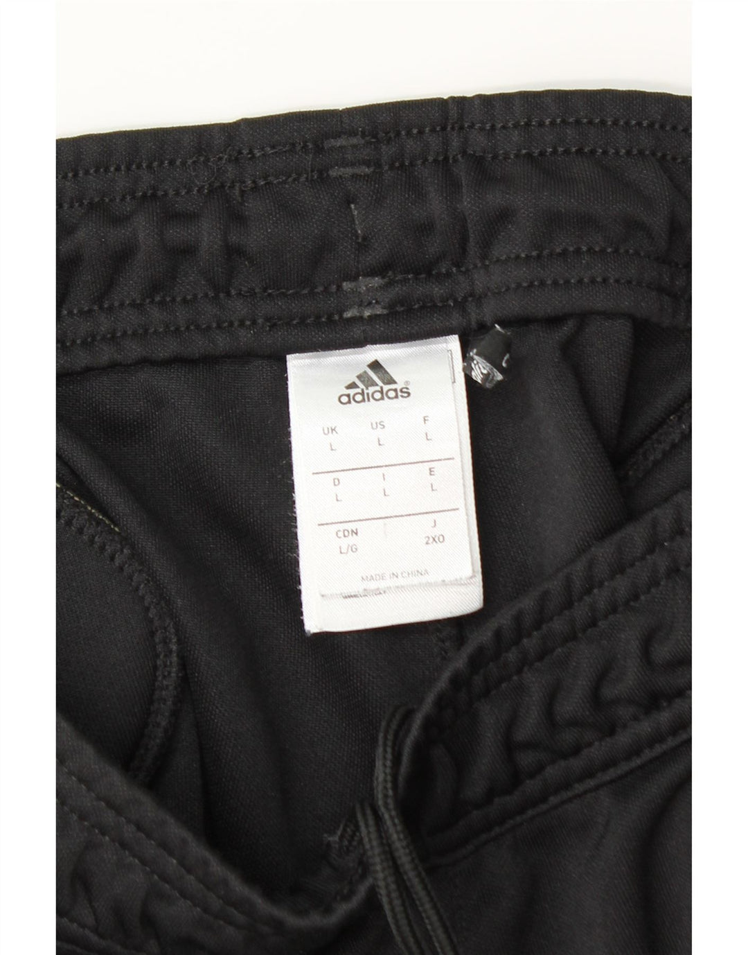 Adidas Mens Climalite Capri Pantalones De Chándal Grande Negro Poliéster