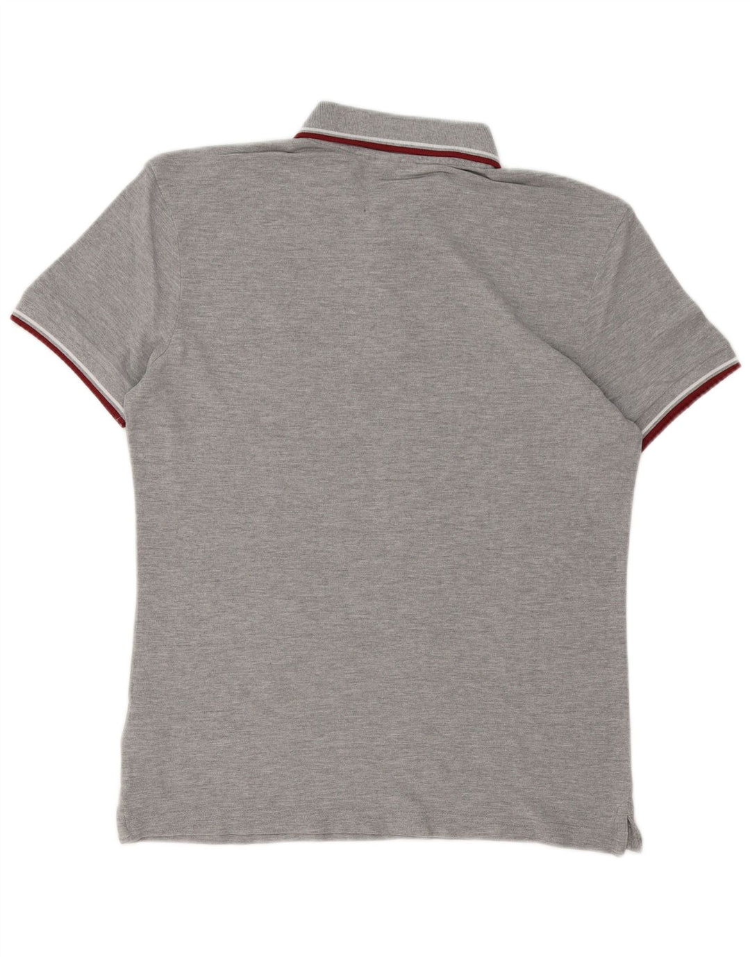 Diadora Polo Regular Fit De Algodón Gris Medio Hombre