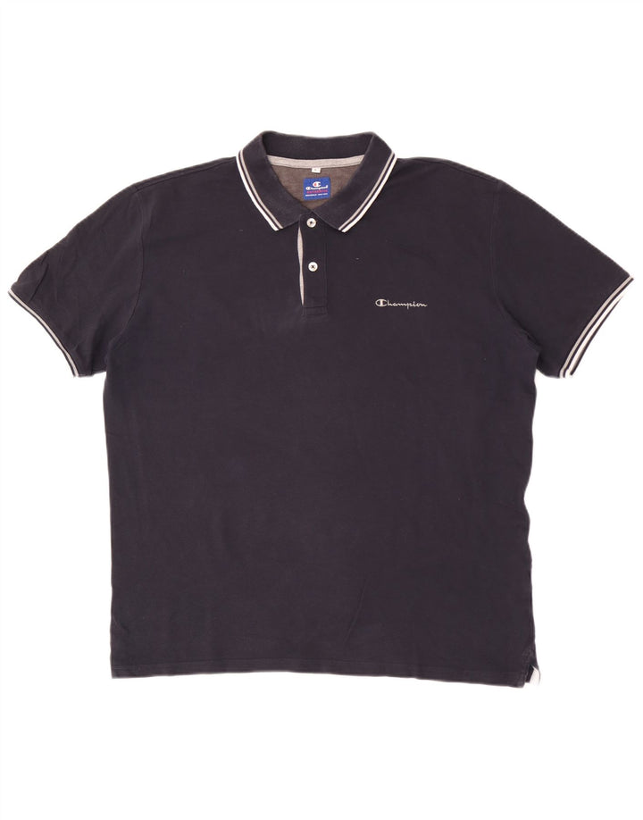 Champion Polo Para Hombre Grande Azul Marino