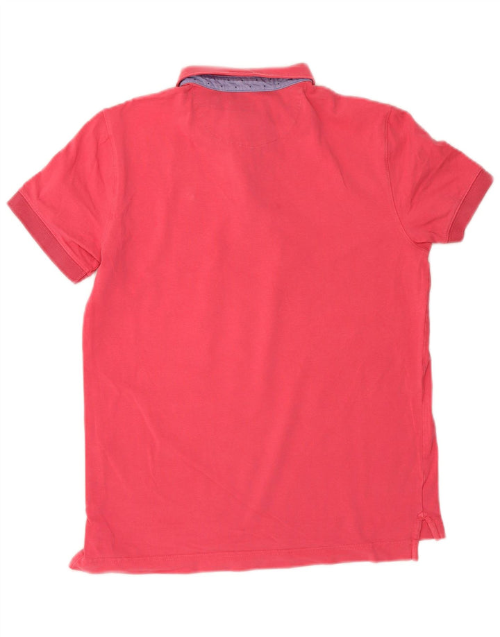 Polo Massimo Dutti Hombre Small Rosa