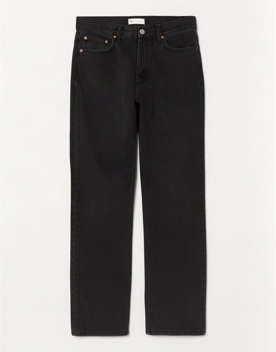Zara Jeans Rectos Mujer EU 40 Medium W30 L29 Azul Marino Algodón