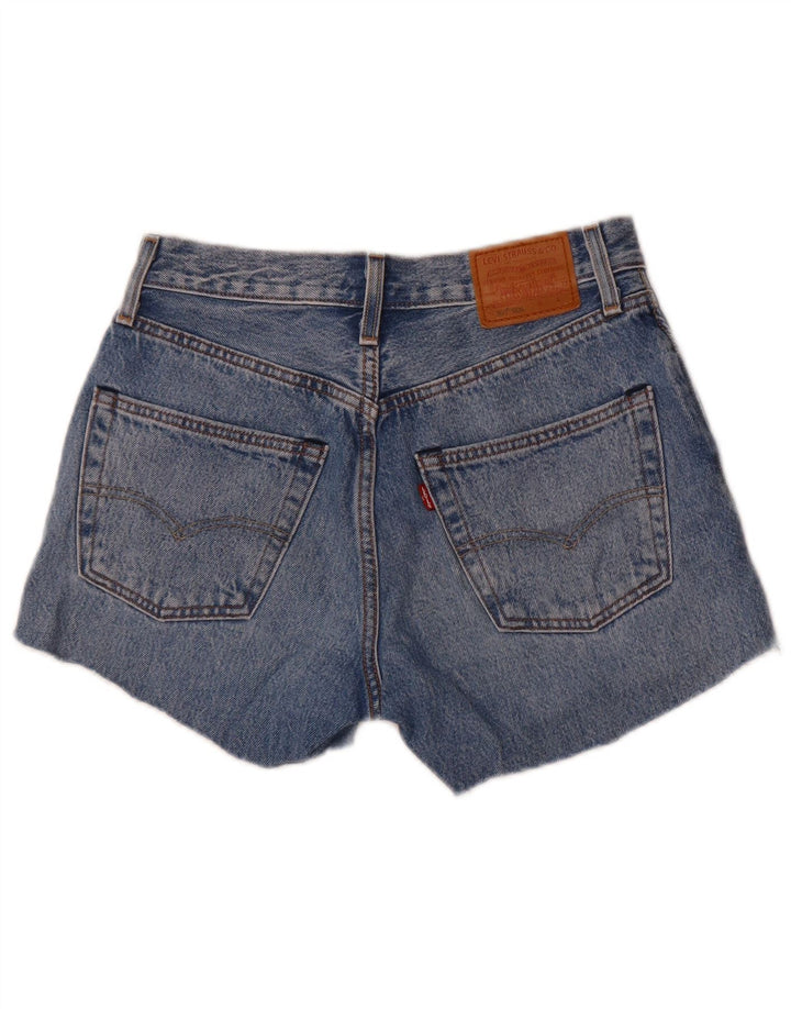 Levi's Mujer 501 Shorts Vaqueros W24 XS Azul Algodón