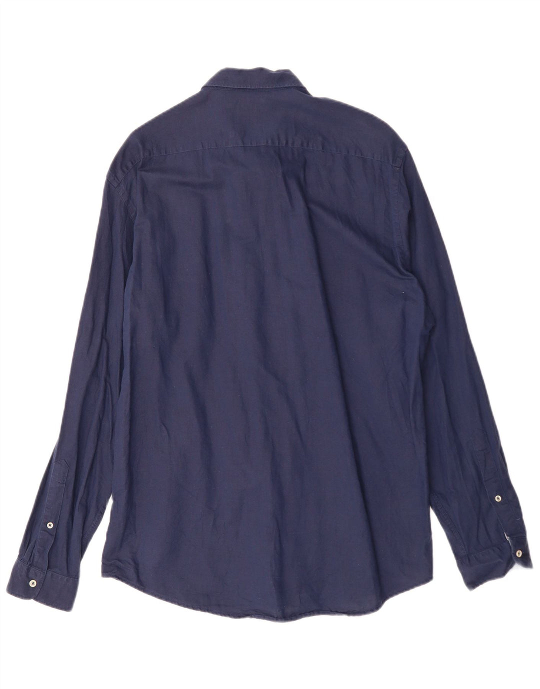 ZARA Hombre Camisa Relaxed Fit XL Azul Marino