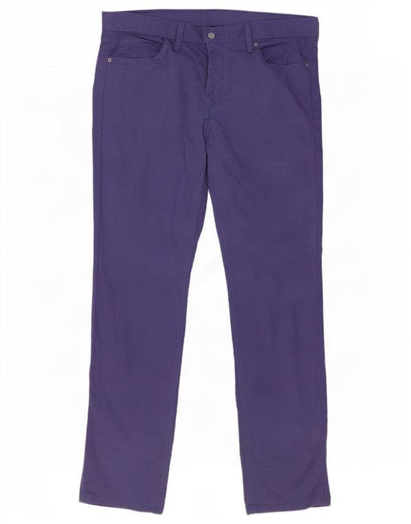 Levi's Mens 511 Slim Casual Pantalones W40 L32 Algodón Púrpura