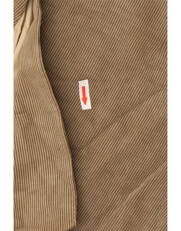 Marks & Spencer Chaqueta Blazer de 3 Botones para Mujer UK 42 XL Beige Classic