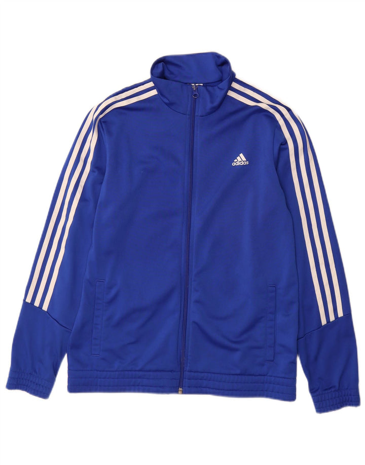 Adidas Chaqueta Chándal Niño 13-14 Años Azul Poliéster