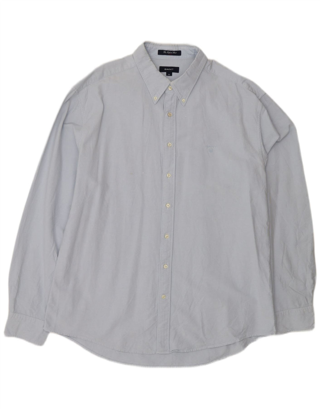 Camisa Gant Hombre 3XL Algodón Azul