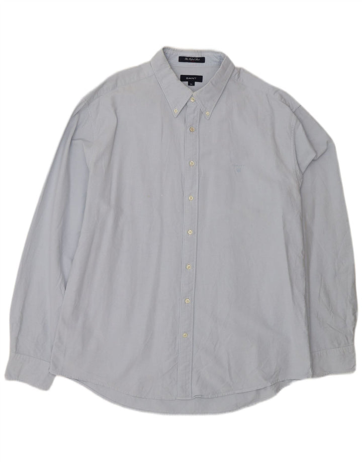 Camisa Gant Hombre 3XL Algodón Azul