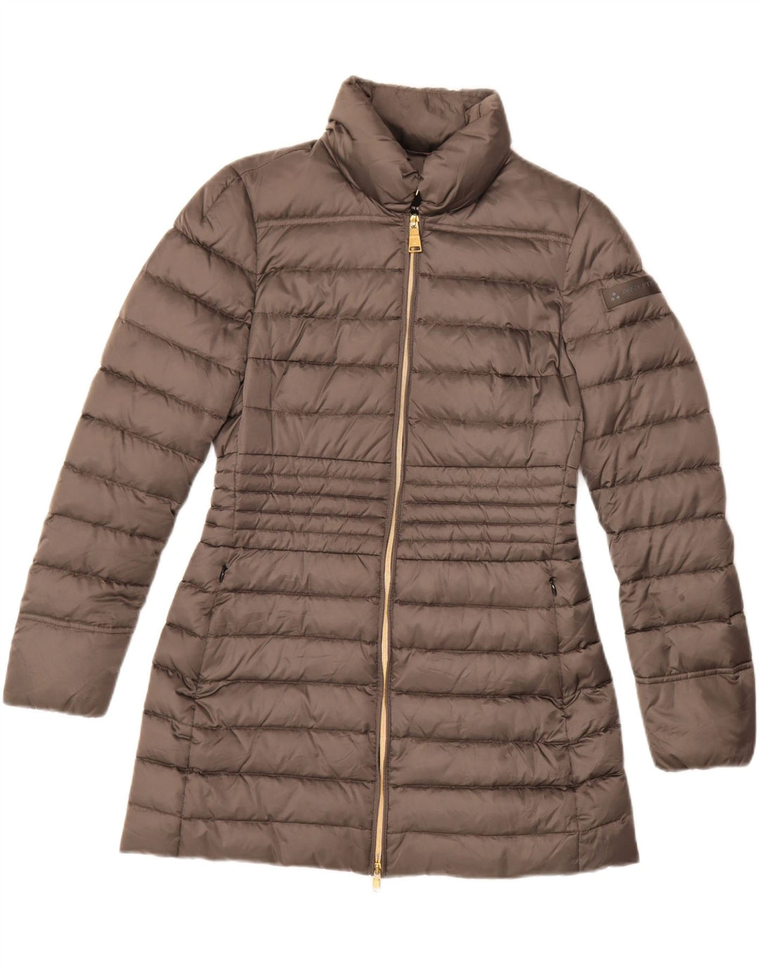 PEUTEREY Abrigo acolchado para mujer UK 44 Poliamida gris medio