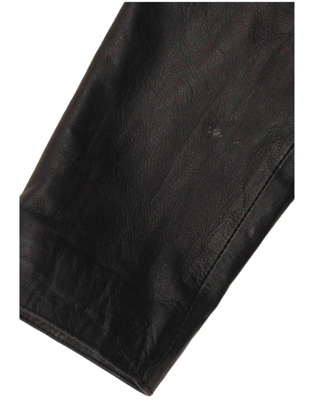 CCDK Chaqueta de cuero para mujer EU 40 Mediana Piel de cordero negra