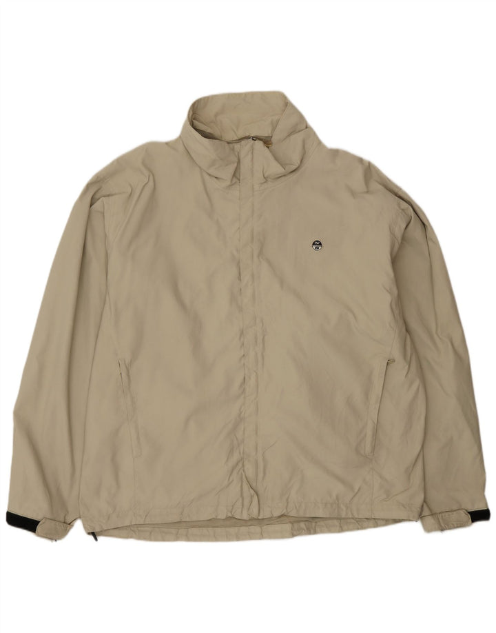 Chaqueta impermeable para hombre North Sails UK 44 2XL Poliamida beige