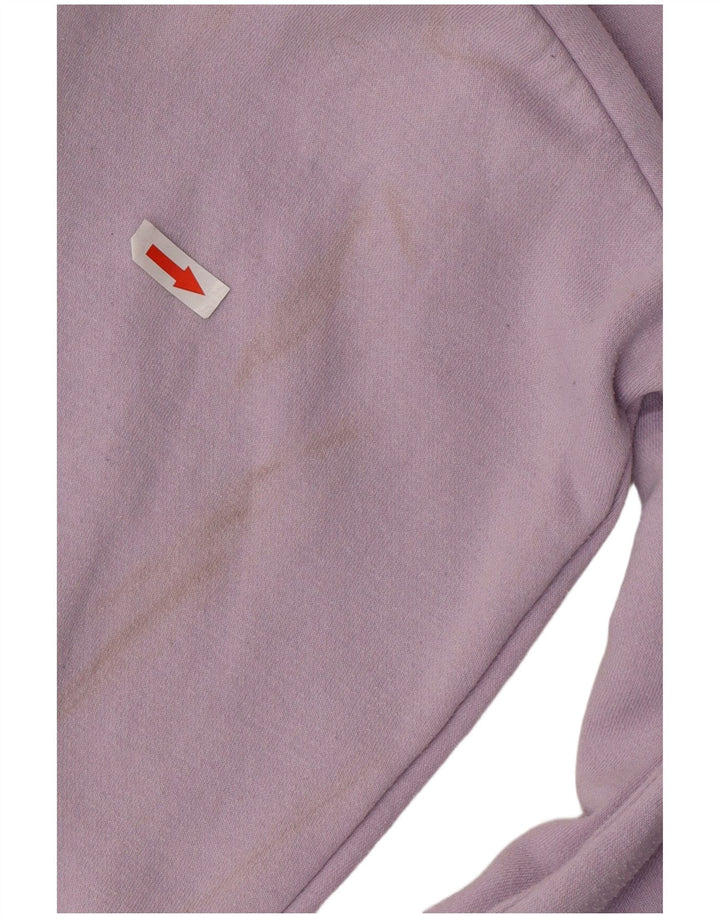 Zara Mujer Sudadera Jumper UK 44 Mediano Púrpura
