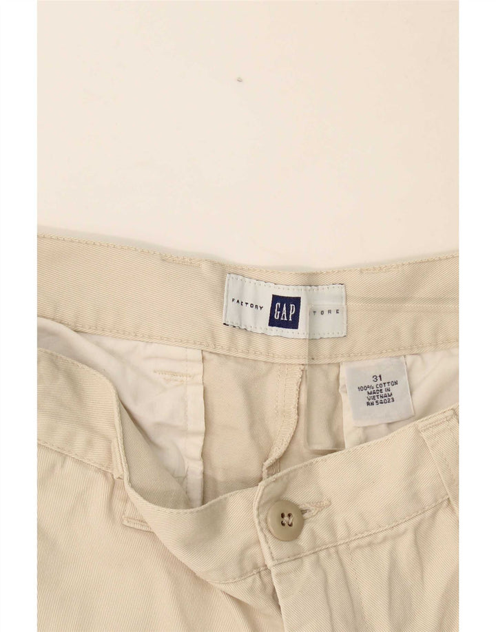 Pantalones cortos chinos Gap para hombre W31 Algodón beige medio