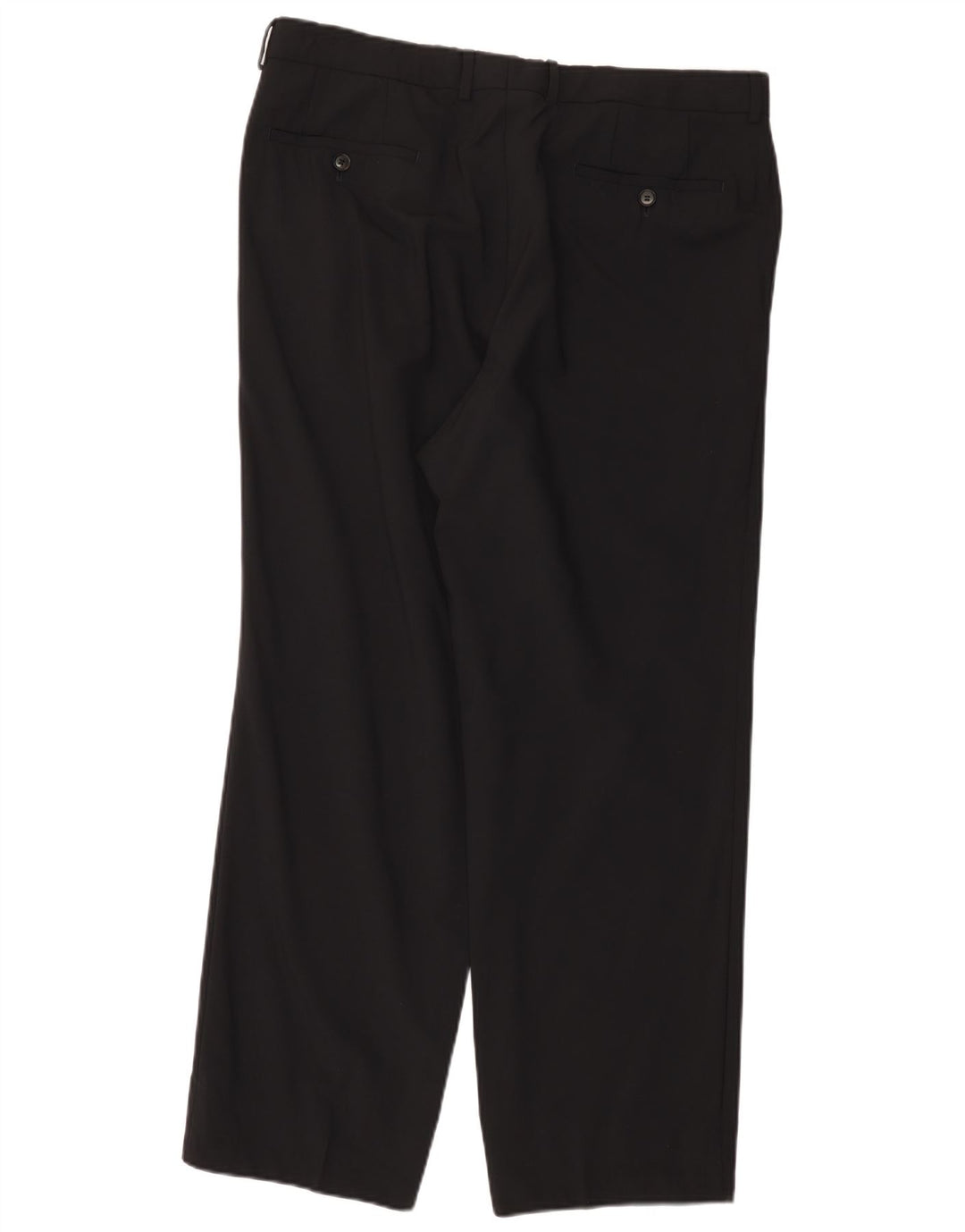 Pantalones de traje rectos Hugo Boss Mujer W36 L30 Negro