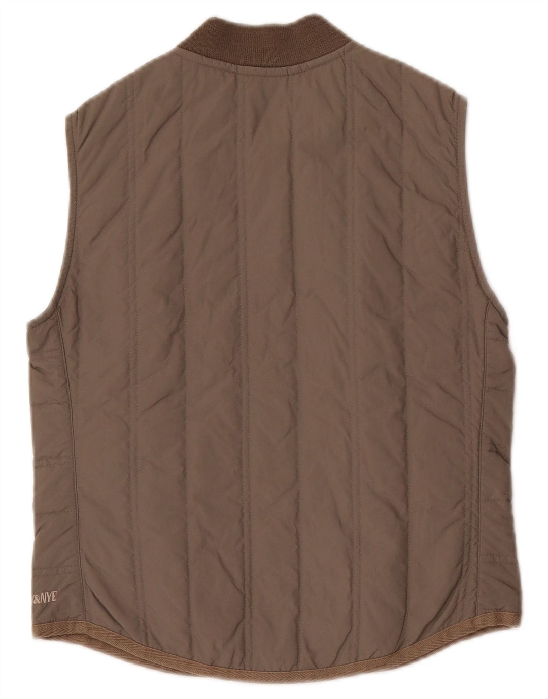 Murphy & Nye Chaleco acolchado para mujer UK 10 Small Marrón Poliamida