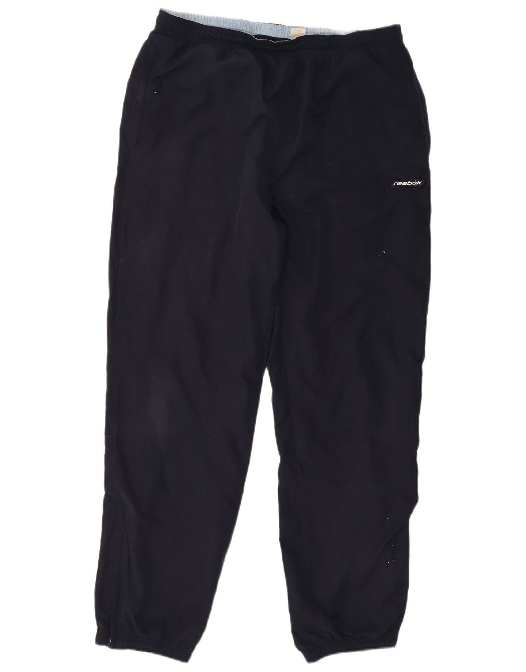 Reebok - Pantalón de chándal para hombre, color azul marino, poliéster