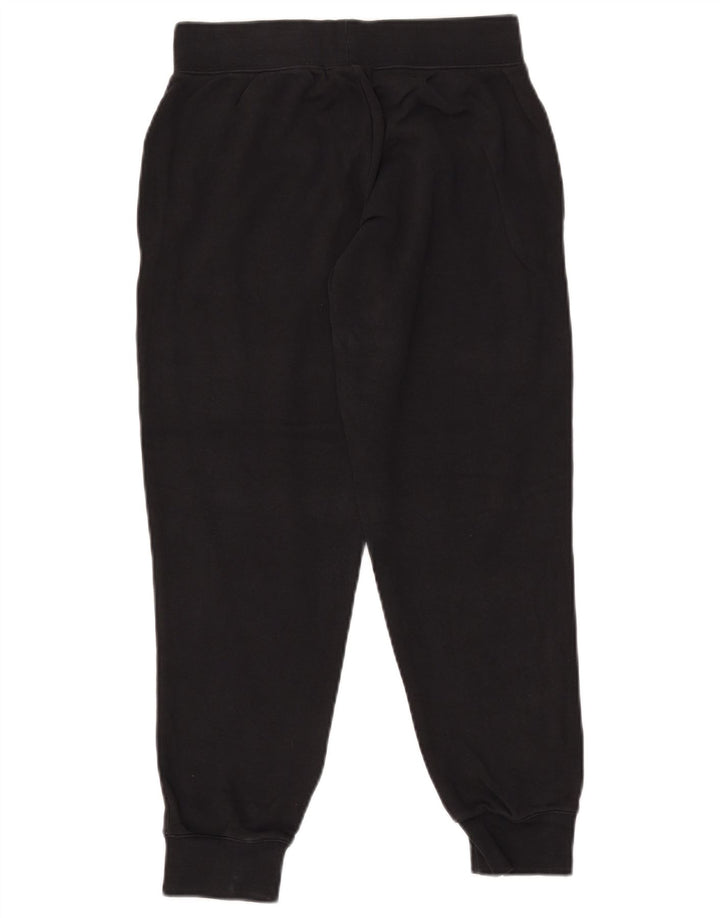NIKE Mujer Chándal Pantalones Joggers UK 12 Medium Negro Algodón
